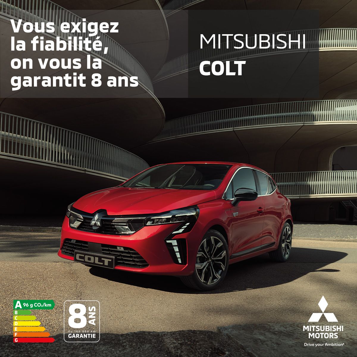 Mitsubishi Colt Théobald Metz Nancy et Thionville